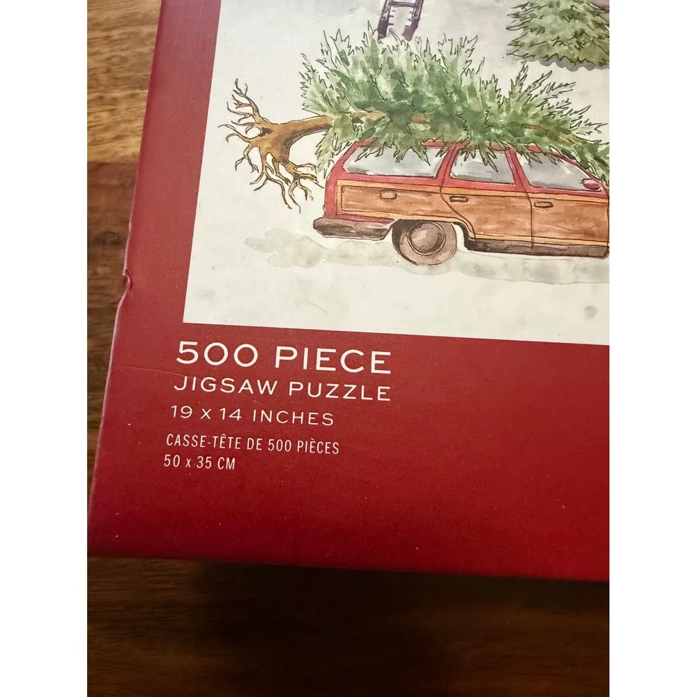 Pottery Barn National Lampoons Christmas Vacation 500 Piece Jigsaw Puzzle 19x14